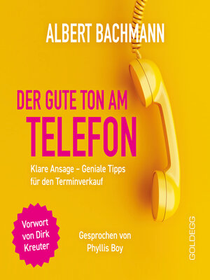 cover image of Der gute Ton am Telefon